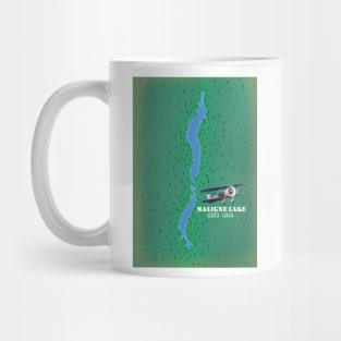 Maligne lake alberta Canada lake Mug